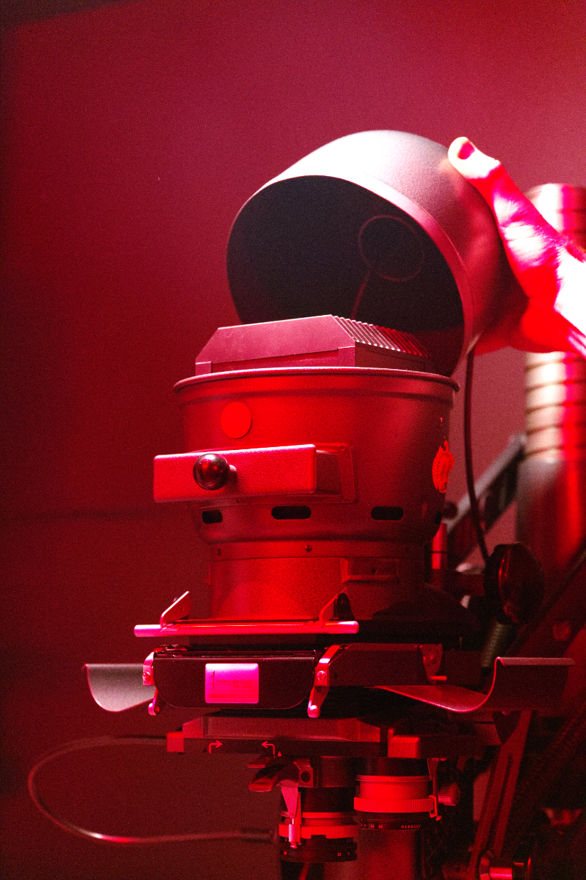 Kaltlichtquelle in einem Focomat